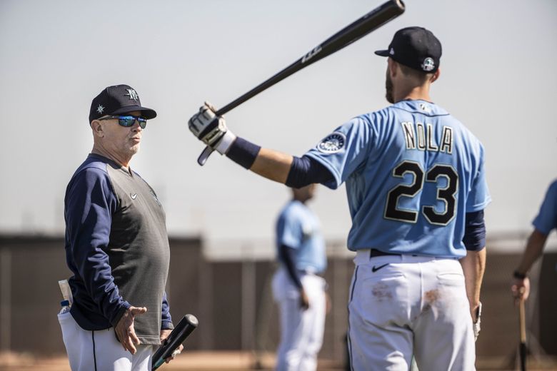 Mariners infield guru Perry Hill enjoys work with new additions