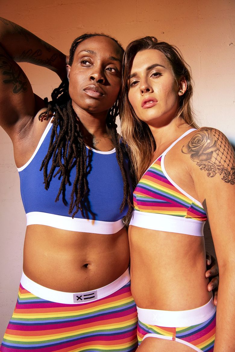 Black Community Lesbian Flag Sports Bra - On Trend Shirts – On Trend Shirts