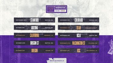 2020 Washington Huskies Football Schedule Released - UW Dawg Pound