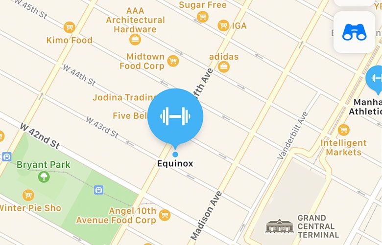 Apple’s Maps app, left, and Google Maps, right, have updated their information on which places are open — and which ones are not. (The New York Times)