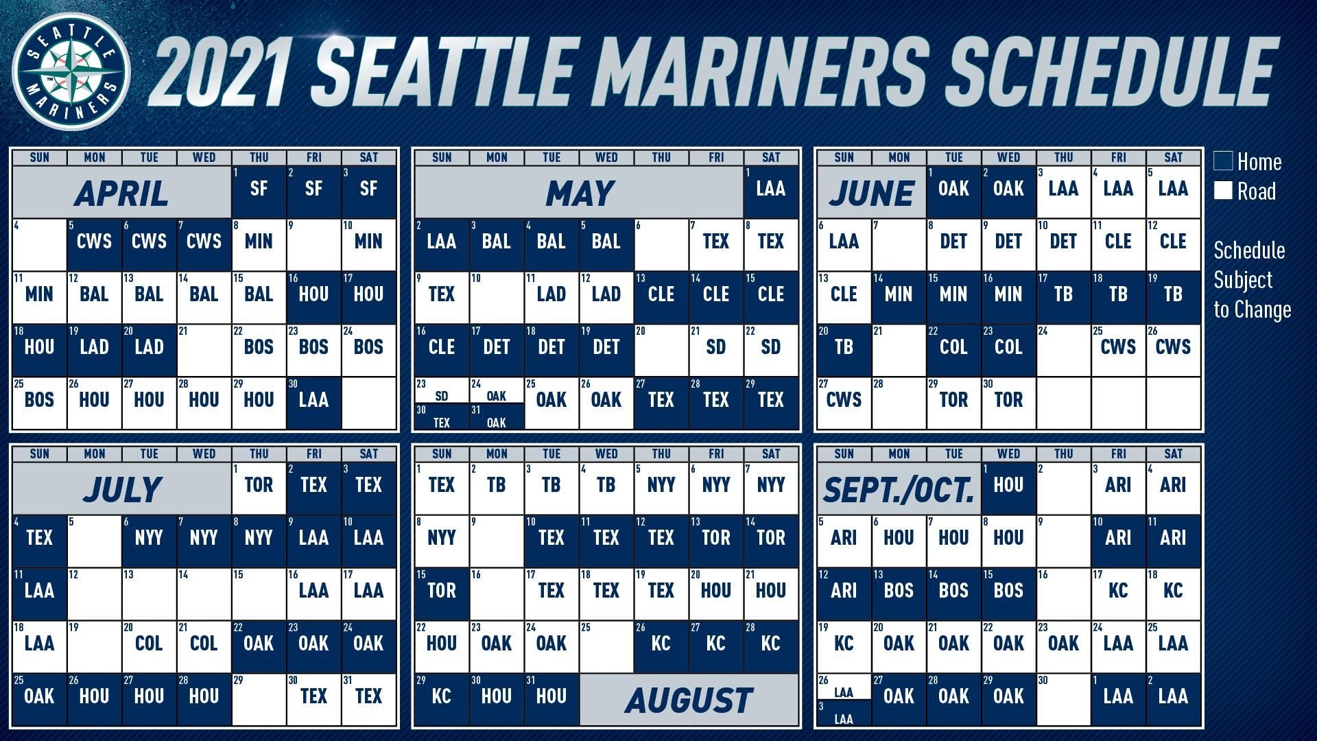 Mariners Announce Broadcast Schedule for 2023 Spring Training  by Mariners  PR  From the Corner of Edgar  Dave