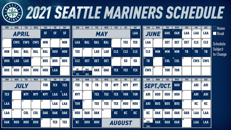 MARINERS ANNOUNCE 2021-22 SCHEDULE