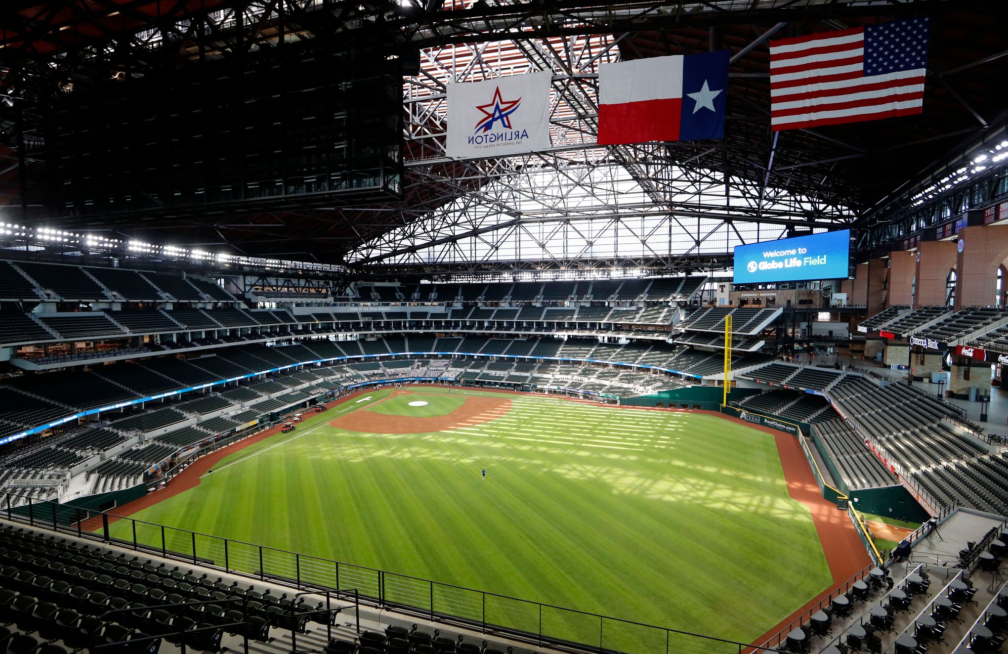 PHOTOS: Here's What Globe Life Looked Like For Texas Rangers' Home