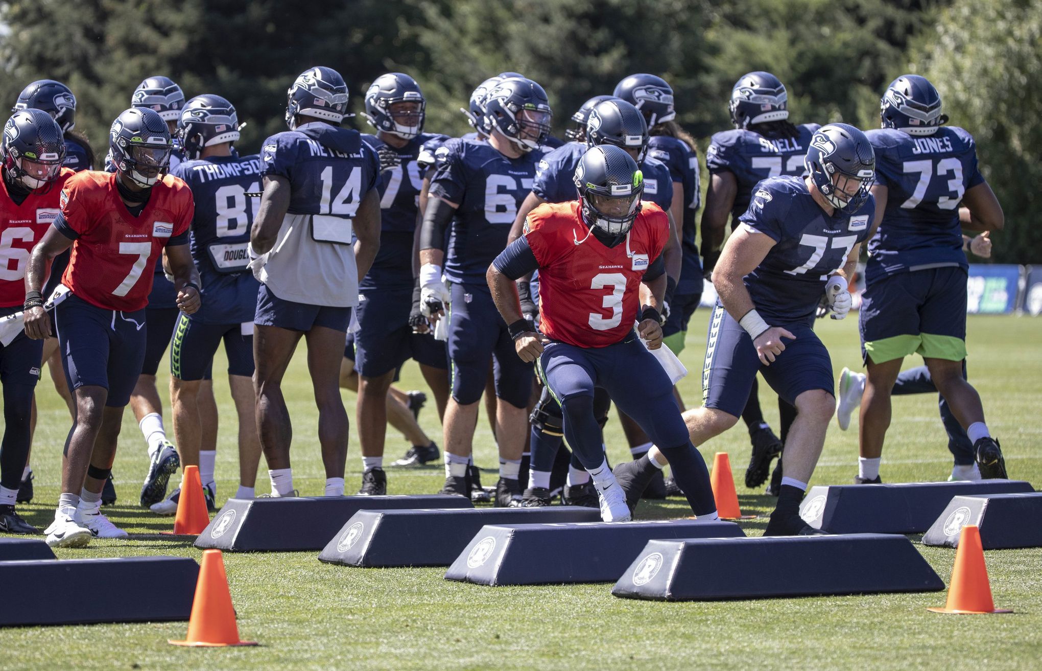 Seahawks start camp without Jamal Adams and Jordyn Brooks