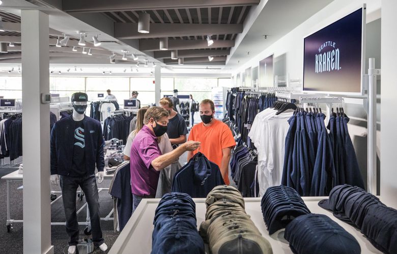 Photos: Seattle Kraken opens flagship store in South Lake Union