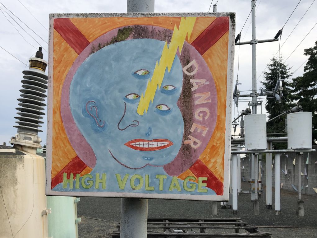 Viewland/Hoffman Electrical Substation Greenspace in Bitter Lake awaits those who travel to the northernmost tip of the Aurora/Licton Springs portion of Seattle’s Stay Healthy Streets. (Trevor Lenzmeier / The Seattle Times)