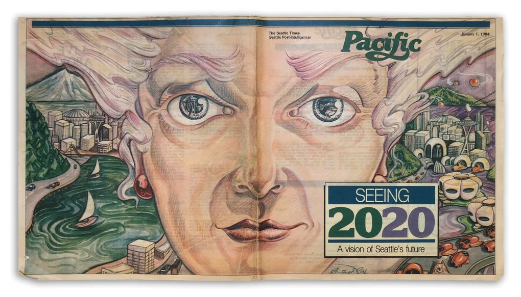 The future is now: A January 1, 1984, Pacific magazine story looked ahead to the year 2020.