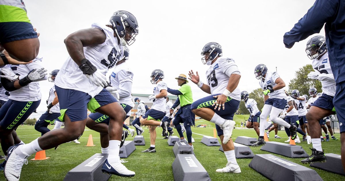 Photos Seahawks training camp on August 20 The Seattle Times