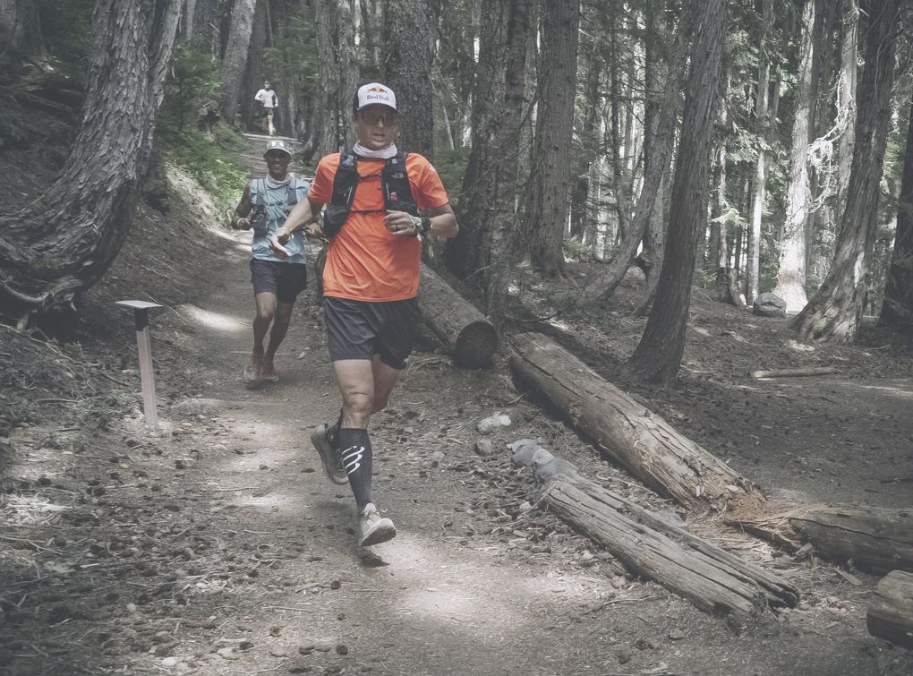 Dylan Bowman set the fastest known time running the entirety of the Wonderland Trail on Aug. 19. The ultrarunner ran nonstop around Mount Rainier in 16 hours, 58 minutes, 41 seconds. (Ethan Newberry / Red Bull Content Pool)