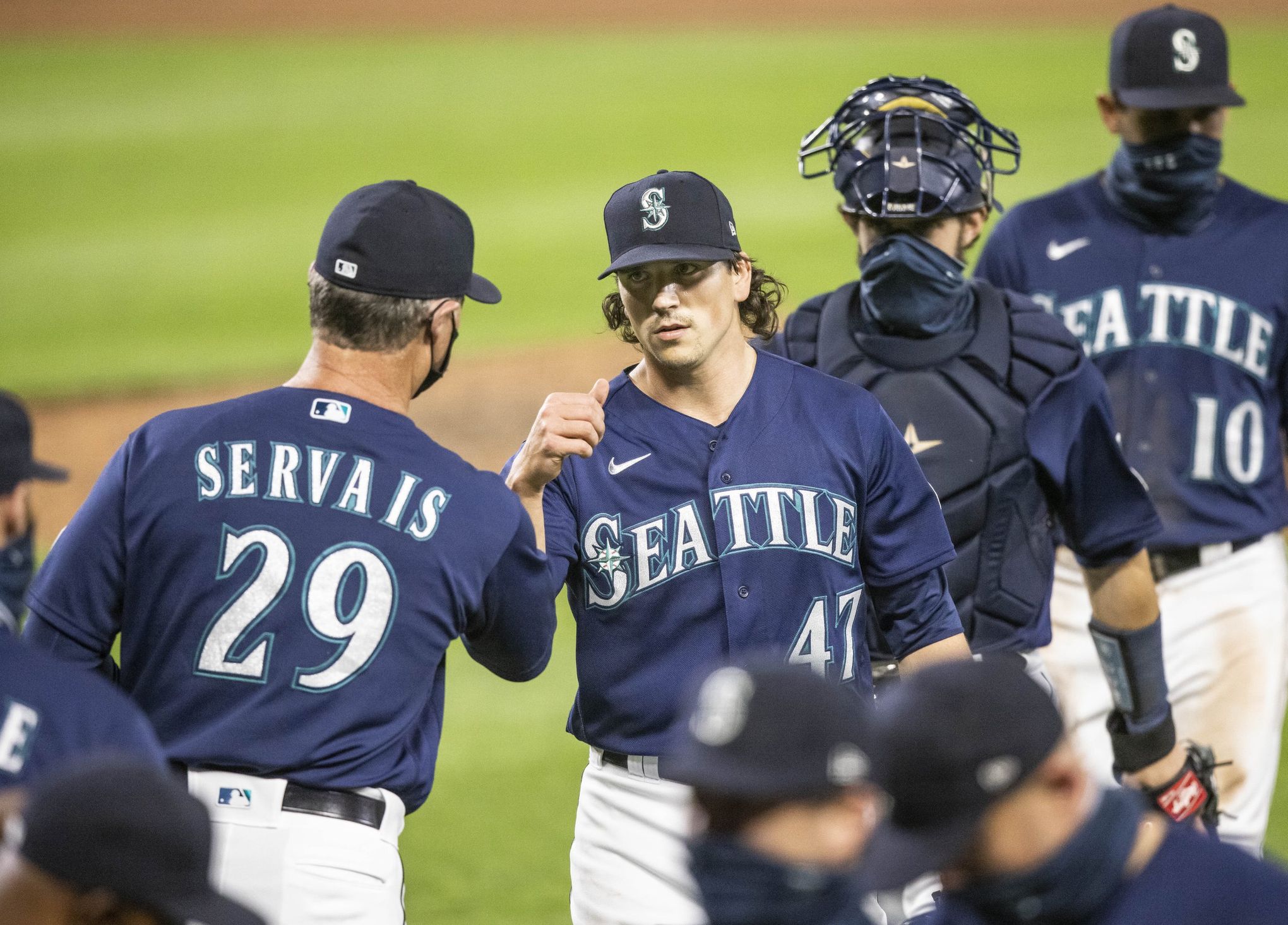 Another trade with the Padres: Mariners send reliever Taylor Williams to  San Diego for a player to be named later