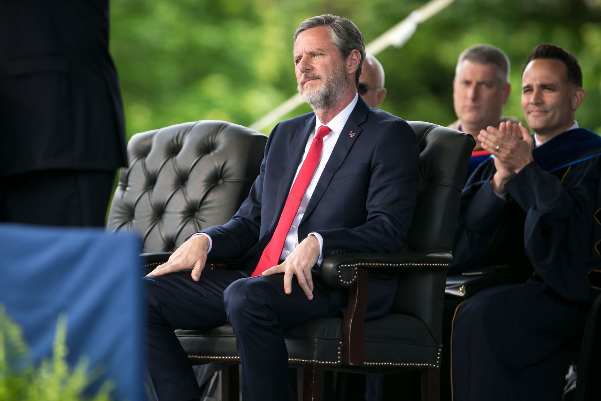 Jerry Falwell Jr. resigns as head of Liberty University, will get $10.5  million in compensation | The Seattle Times