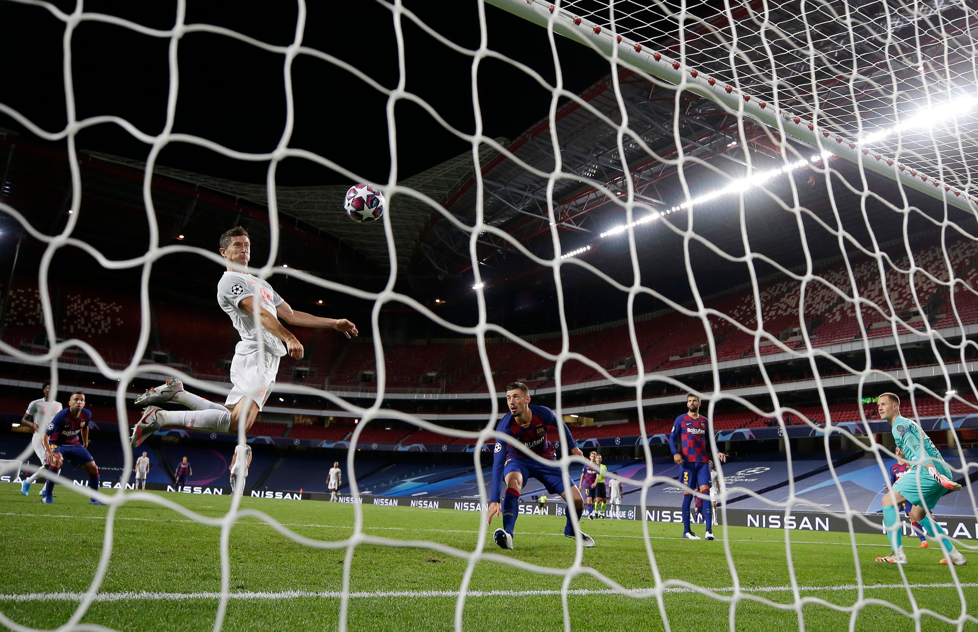 Bayern humbles Barcelona 8-2 to reach Champions League semis | The
