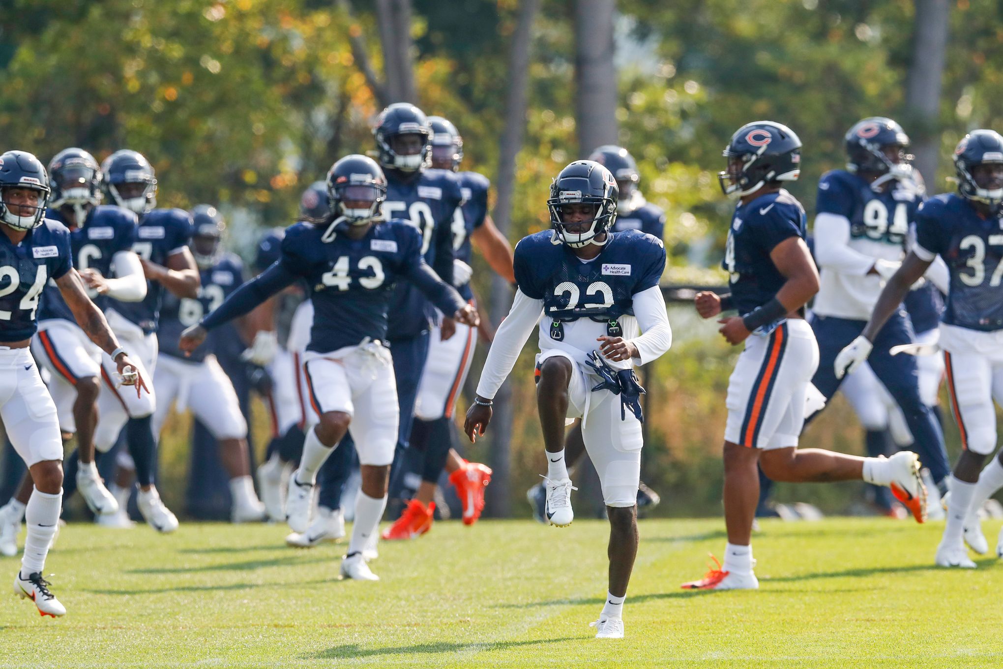 Chicago Bears RB David Montgomery doesn't practice Thursday