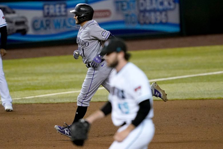 Arenado's two doubles lift Rockies over Diamondbacks 5-4