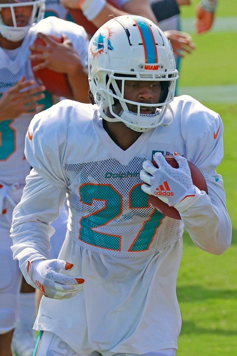 Dolphins sign La'Mical Perine to practice squad after trying out