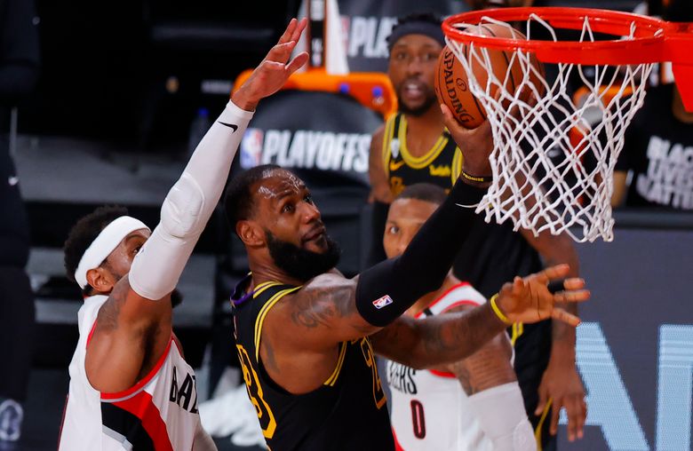 LeBron James shut it down to push Lakers to 3-1 lead over Blazers