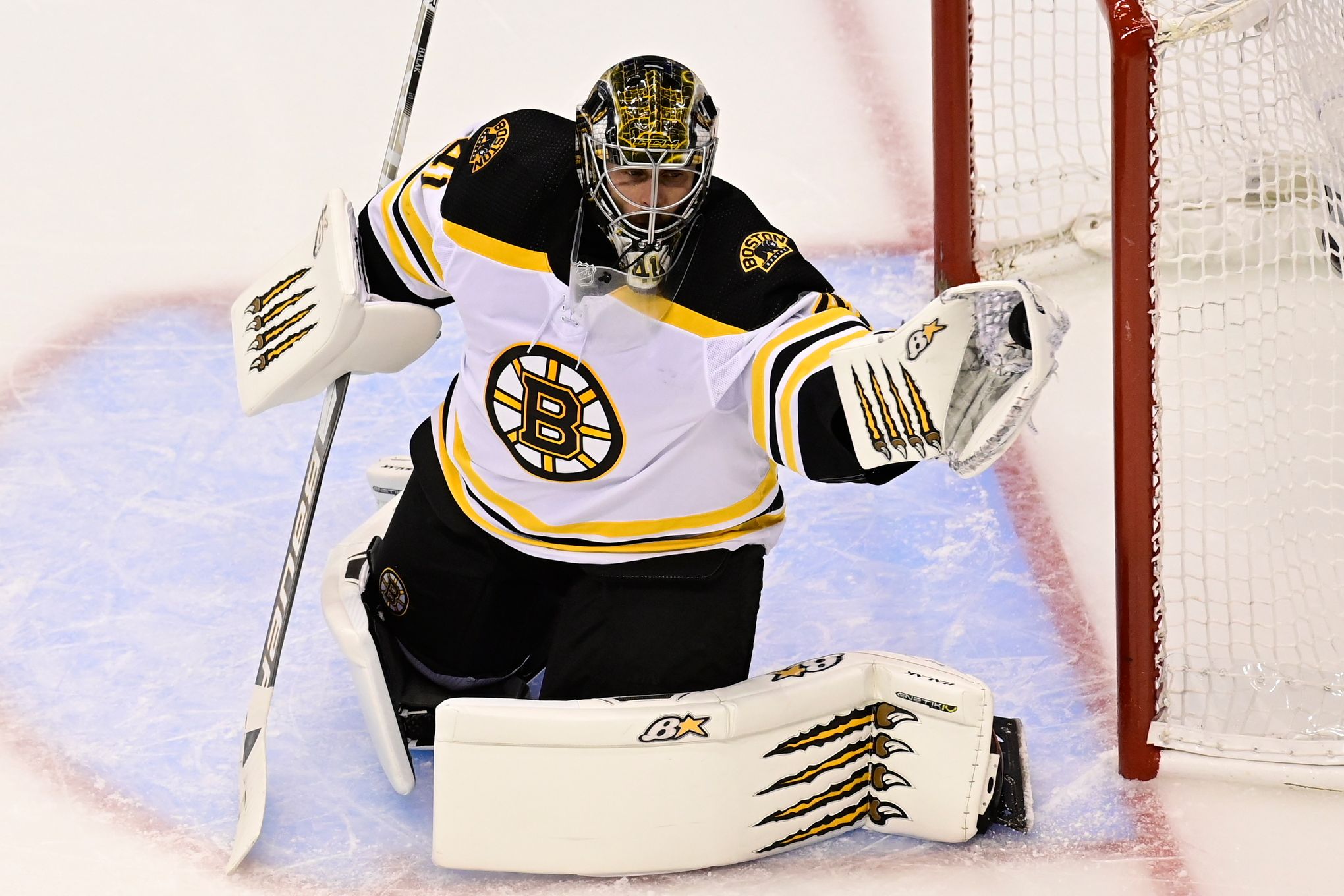 The Bruins are playing well, but it's Jaroslav Halak who will