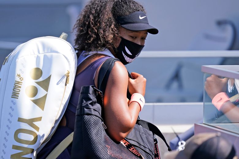 Naomi Osaka: holding court