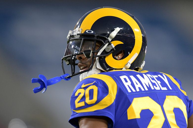 Los Angeles Rams alternate uniforms, Jalen Ramsey ranking among