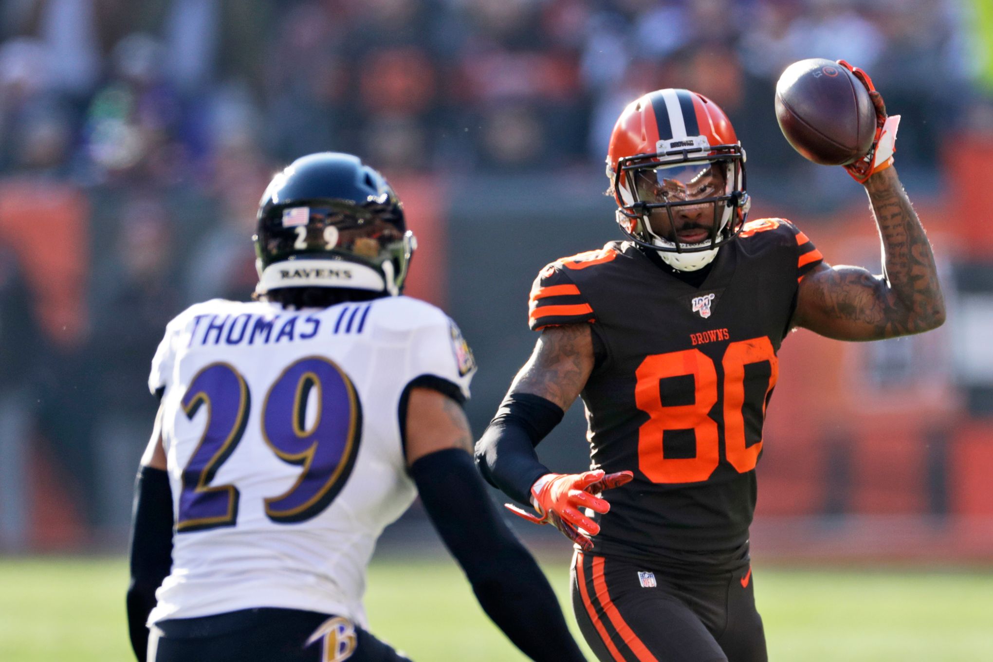 Browns place Landry on injury list, receiver on schedule