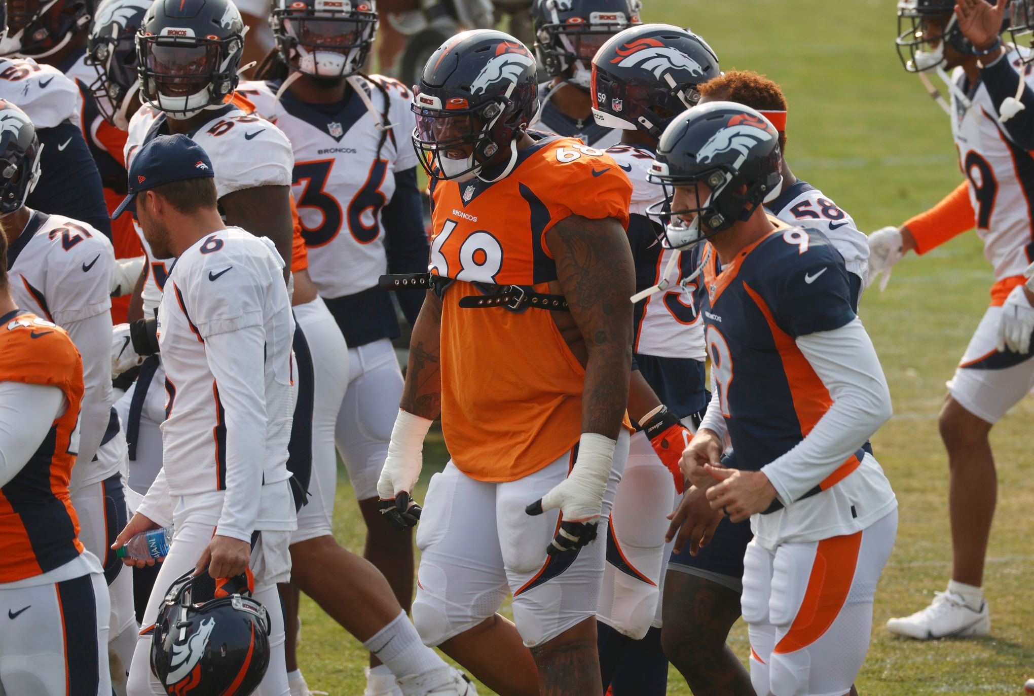 Broncos injuries: Josey Jewell held out of Friday's practice