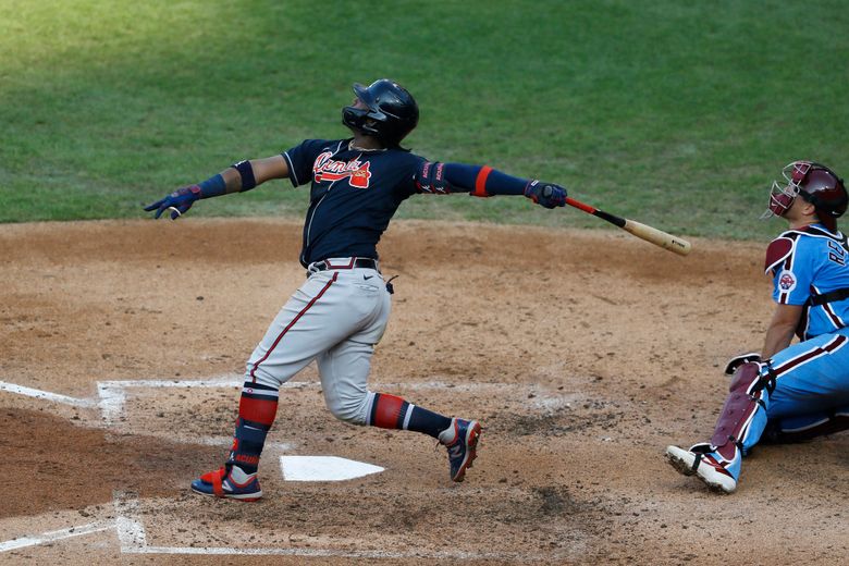 Phillies hit 3 straight homers, beat Braves 5-2 for sweep