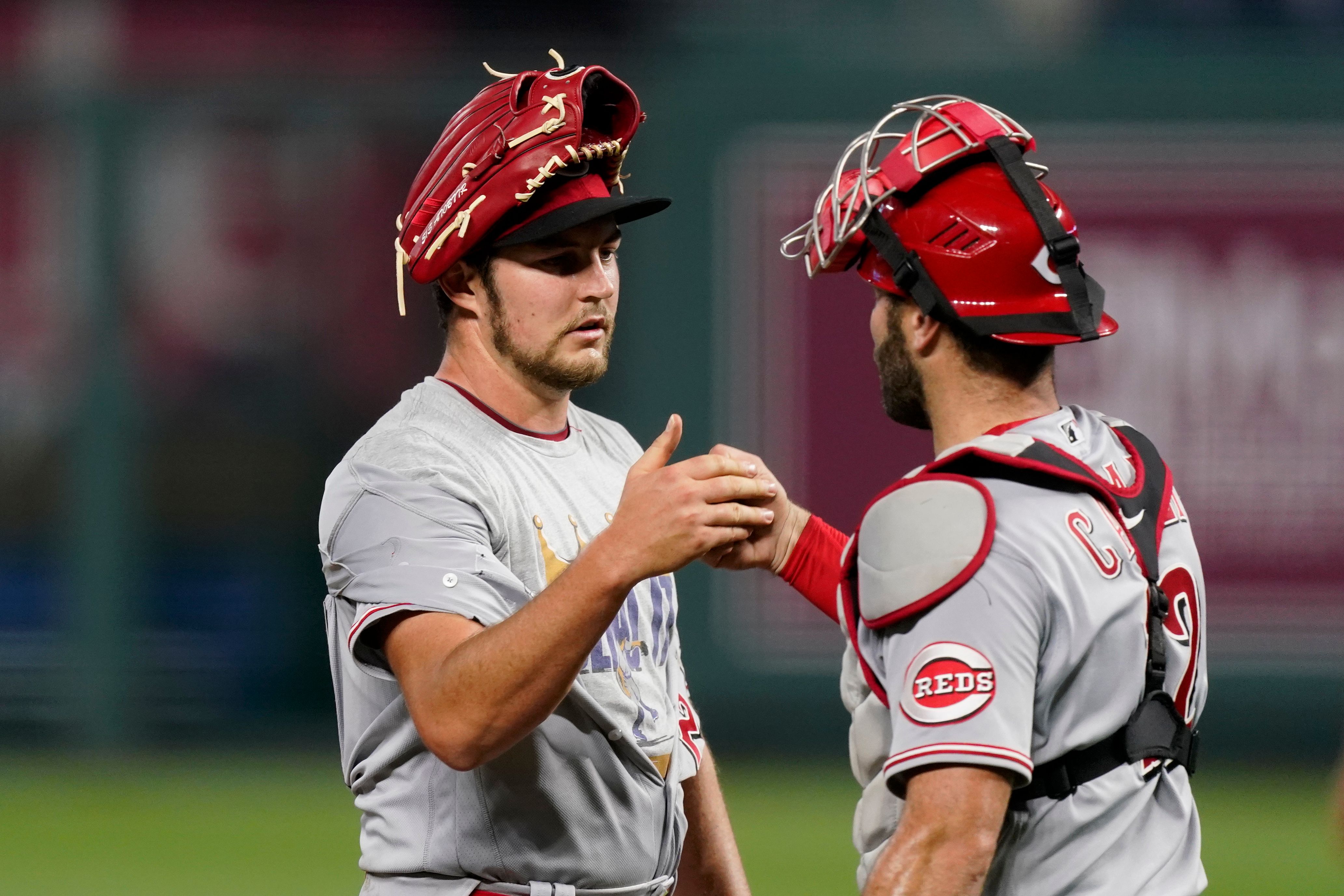 Trevor bauer reds sales jersey