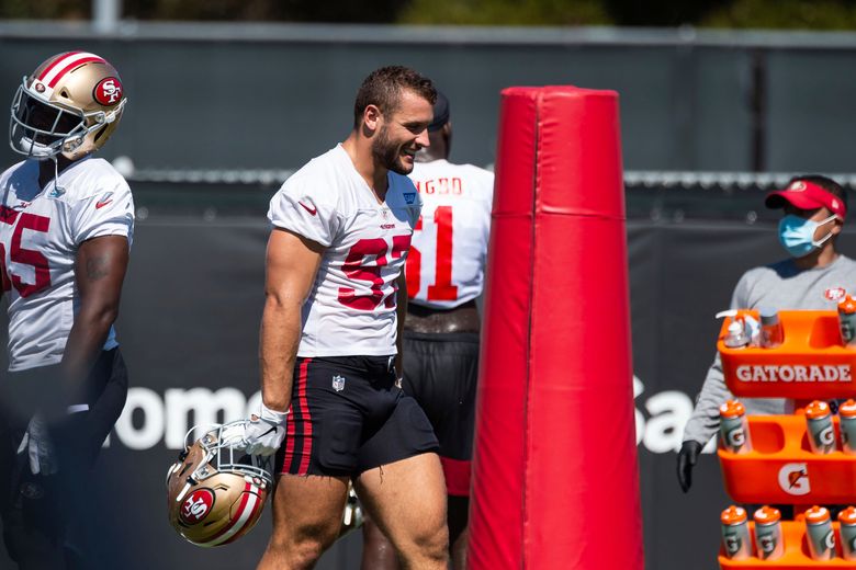 Nick Bosa-Trent Williams matchup highlights 49ers camp