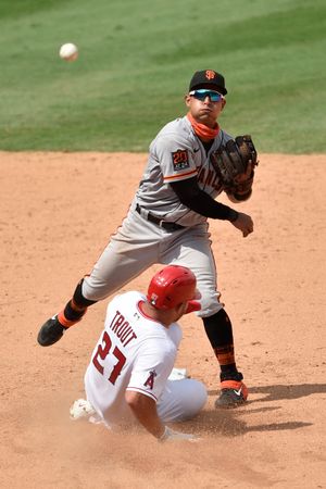 Mike Yastrzemski, Pablo Sandoval home runs lift Giants over Angels 8-2