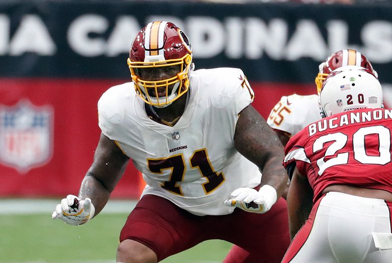 49ers offensive guard Larry Allen in action as the Arizona