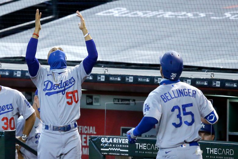 Cody Bellinger celebrated his return to Arizona with an all-out