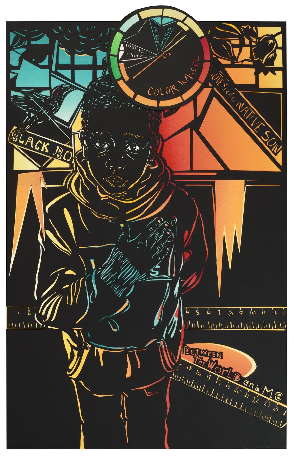 Barbara Earl Thomas’ “Color Wheel” is one of the Seattle artist’s works to be shown in the SAM exhibition “Barbara Earl Thomas: Geography of Innocence” starting Nov. 14. (Spike Mafford / Courtesy of Seattle Art Museum)