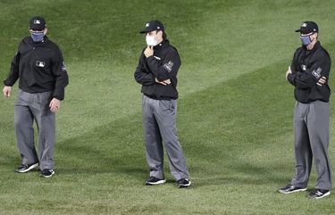 MLB umpire tests positive for virus, crews shift