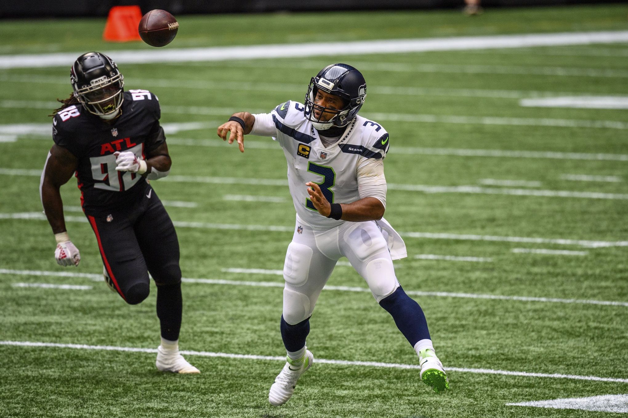 Russell Wilson is an elite, Black quarterback. Former UW Husky