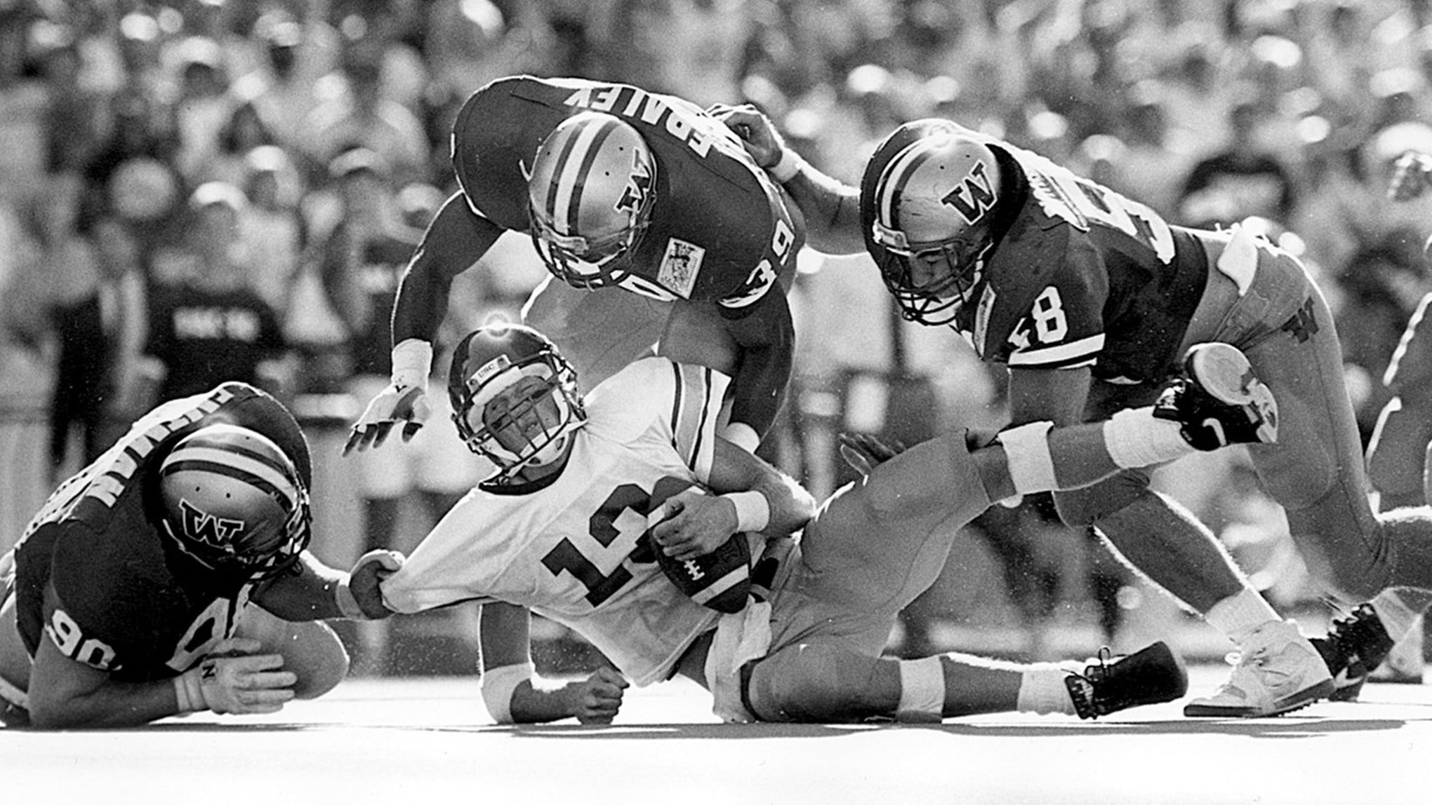 All I saw was purple': Former USC QB Todd Marinovich and Husky greats  reflect on iconic beatdown 30 years later