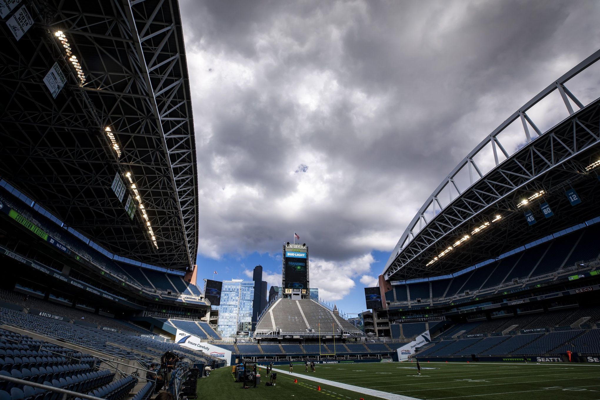 Fans Return To Lumen Field For Seahawks Home Opener: “It's going