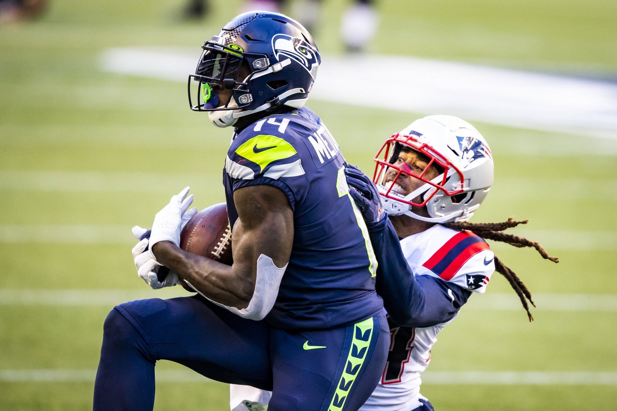 Grading the Seahawks' 35-30 victory over the Patriots