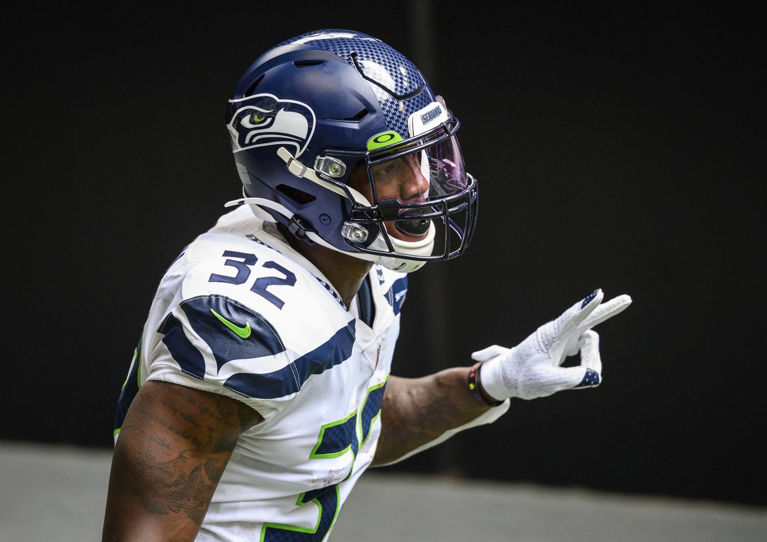 Seahawks' Chris Carson had just six carries vs. the Falcons. Pete Carroll  promises he'll get more soon. | The Seattle Times