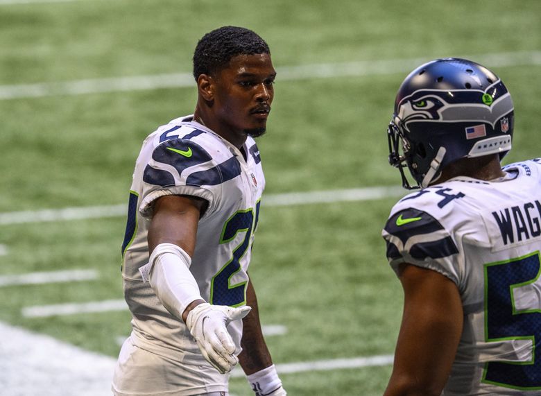 Seattle Seahawks safety Marquise Blair (27) during an NFL football