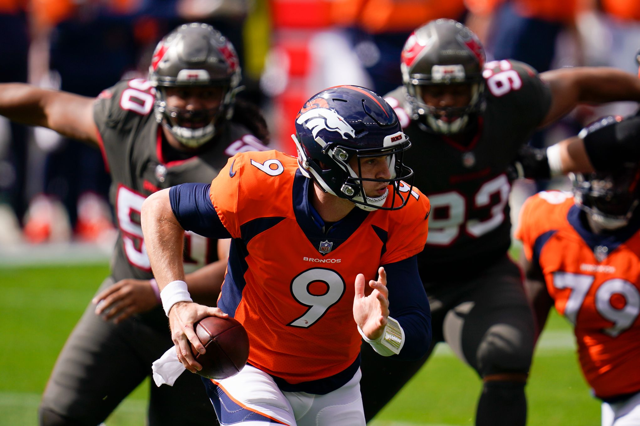 Broncos WR Tim Patrick Catches Touchdown Pass In Second Straight Game