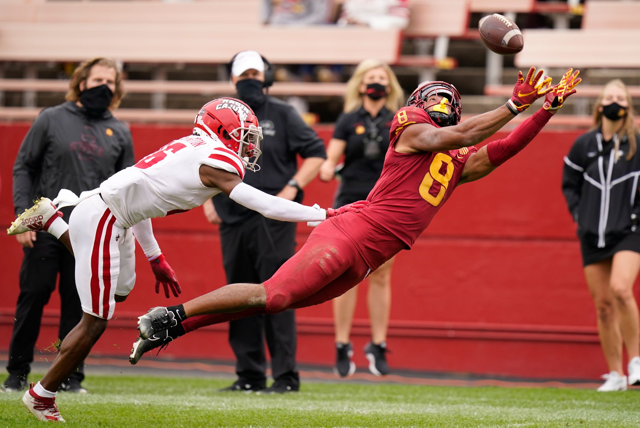 Iowa State WR Xavier Hutchinson signs rookie deal with Texans