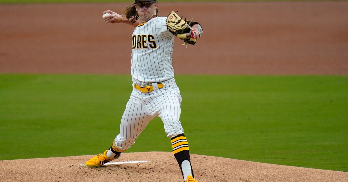 Chris Paddack Arrives at Petco Park for MLB Debut