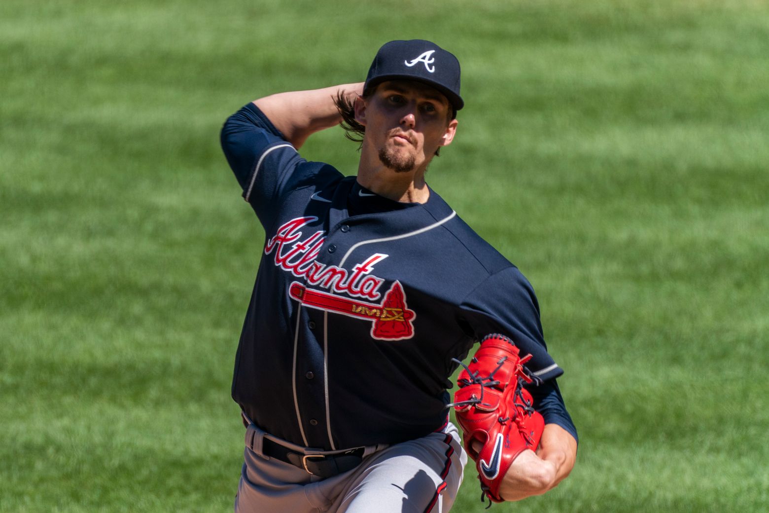 Adam Duvall starts in center for Monday's opener against the