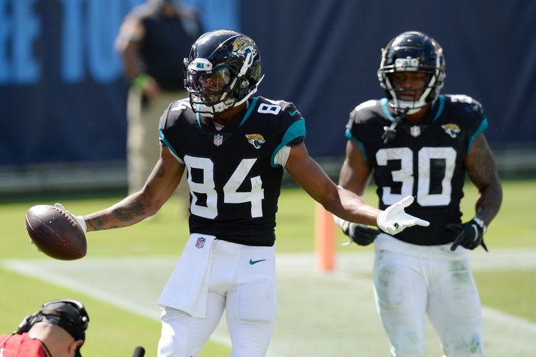 Jaguars WR Cole starts in place of Chark against Dolphins
