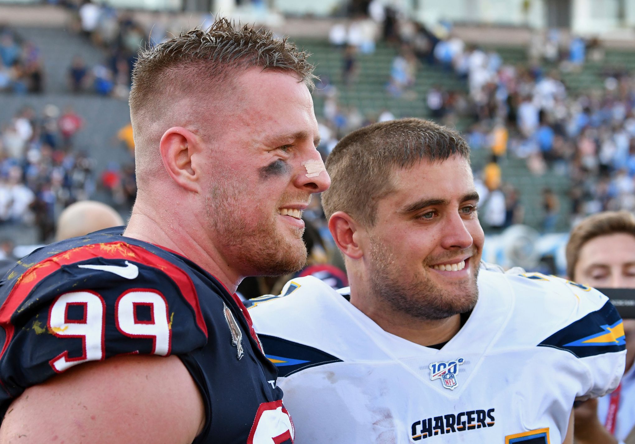 Brotherly love; Watts embracing unique family reunion