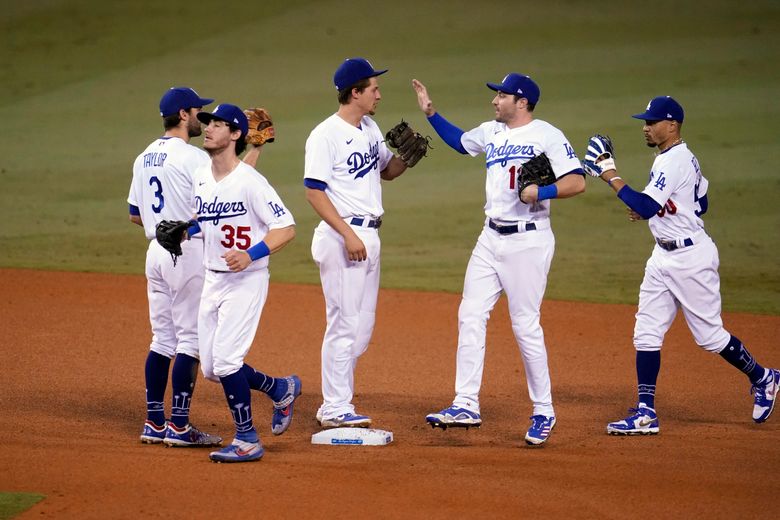 Buehler looks playoff ready, Dodgers beat A's 5-1 AP Los Angeles Dodgers a  Arizona Los Angeles