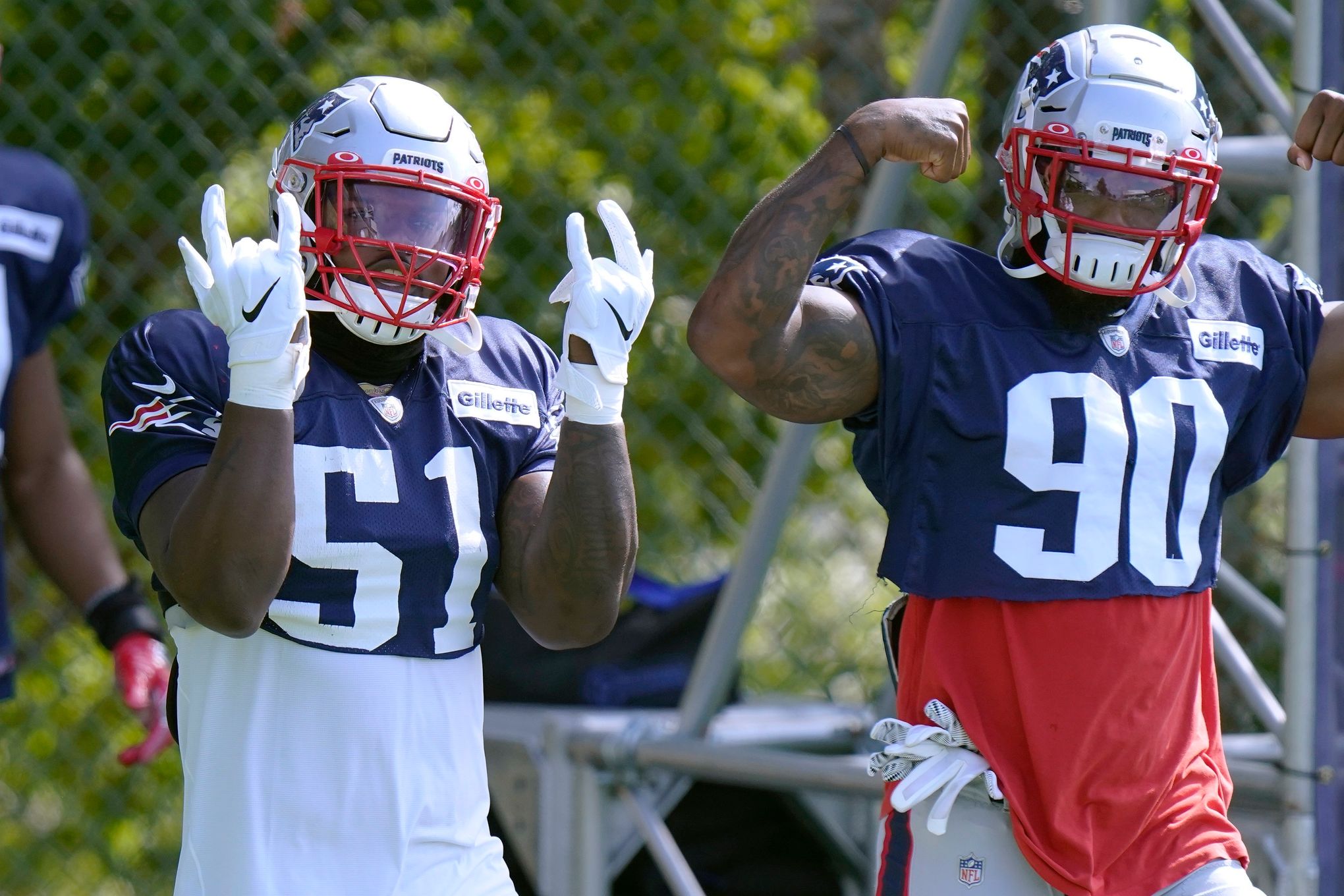 Patriots Coaches Happy With Progress Of Rookies Josh Uche, Anfernee  Jennings 