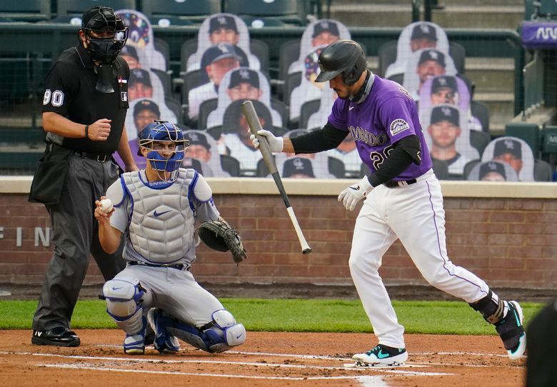 Rockies' Nolan Arenado, dealing with sore left shoulder, sits – The Fort  Morgan Times