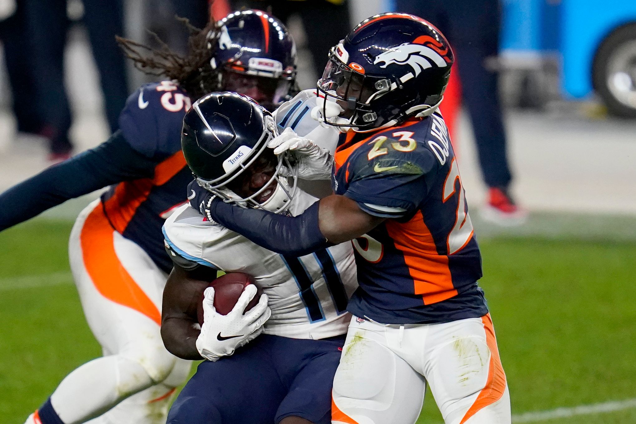 Broncos rule out 3 vs Titans, 3 questionable with illnesses