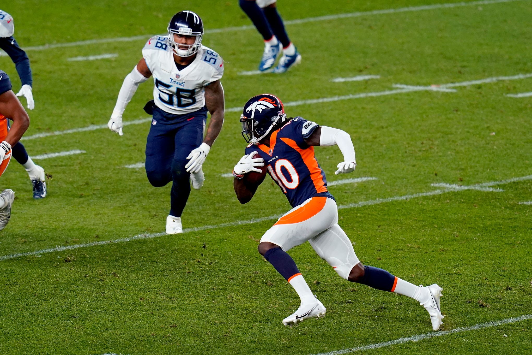 Broncos receiver K.J. Hamler opens up about mental health: 'Football  brought me back to life', Broncos